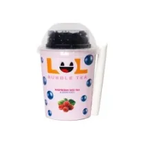 Té de burbujas con tapa de burbujas