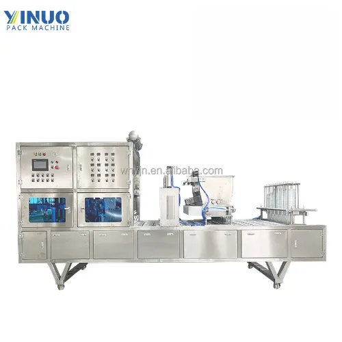 Máquina automática de llenado y sellado de vasos de hielo YJN-FS110-C6