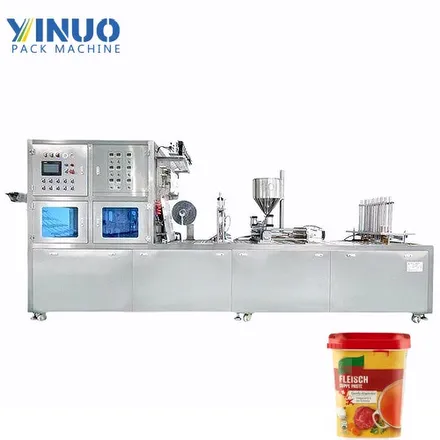M&aacute;quina autom&aacute;tica de llenado y sellado de pasta de carne