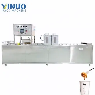 Máquina selladora de vasos de fideos instantáneos