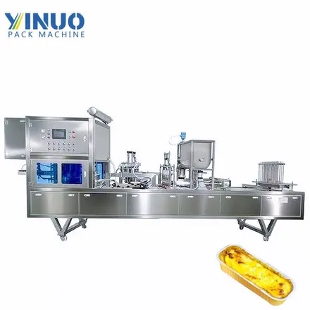 M&aacute;quina llenadora y selladora de vasos de papel de aluminio de pur&eacute; de batata, queso y duri&aacute;n | Equipo autom&aacute;tico de envasado de alimentos