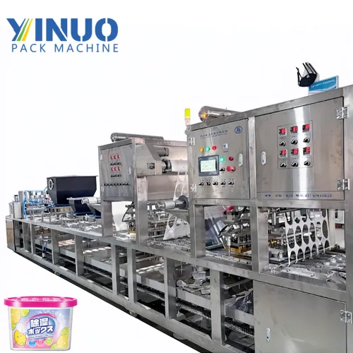 Máquina envasadora de cajas deshumidificadoras