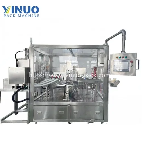 Máquina envasadora rotativa automática